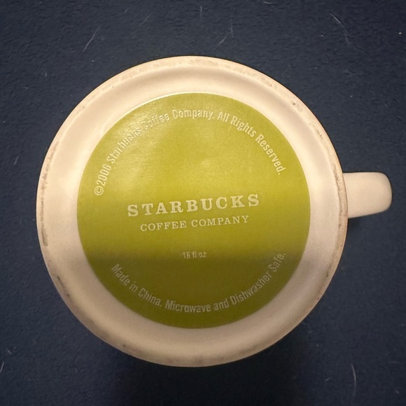 Starbucks 2 x 2006 coffee mugs. “Serena” and “House blend” - Picture 2 of 7